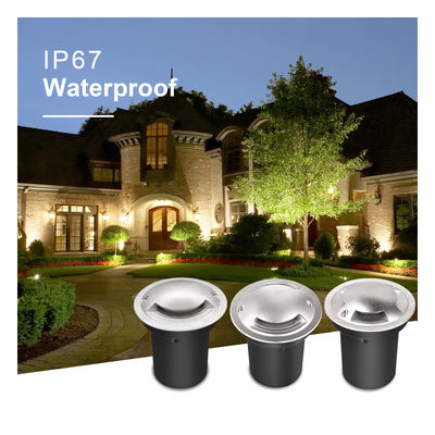 Ландшафтный наземный свет Cree COB LED 3000k One Two Four Side View Driveway Light SS316 Передняя крышка IP67