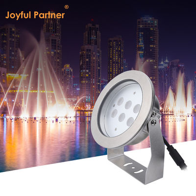 IP68 водонепроницаемый подводный прожектор 316L из нержавеющей стали DMX512 Rgb / RGBW 4in1 LED DC12V/24V