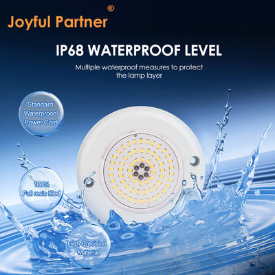 Подводный бассейн светодиодные фонари с IP68 изменяющим цвет AC12v Встроенный контентный ток драйвера