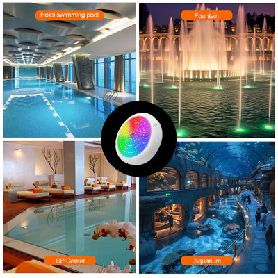 Наружный подводный бассейн IP68 Светодиодный свет IP68 Изменение цвета AC12v Встроенный контентный токовой драйвер