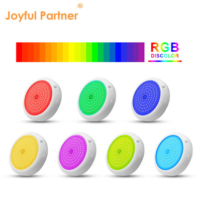 Светодиодный бассейн RGB AC12v Резиновая наполненная плоская RGB ABS Тело теплая белая поверхность установлена на заказ