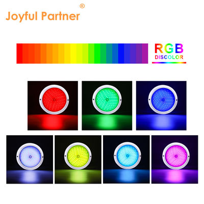 Светодиодный бассейн RGB AC12v напряжение смола заполненная плоская RGB ABS корпус теплый белый завод на заказ