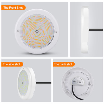 Бассейн Внутриземный свет Стенный монтаж RGB и Dmx Управление 6W LED SMD2835 252pcs ABS материал