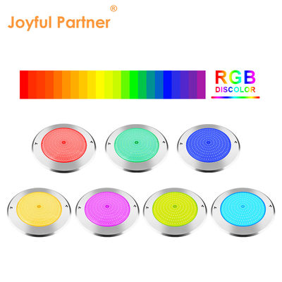 SUS316 Покрытие установлено IP68 DC12V 3000K Подводное светодиодное освещение пруда SPA