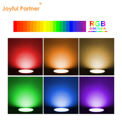 Светильники бассейна смола заполненная плоская форма RGB поверхность монтированная SMD LED 152mm Диа