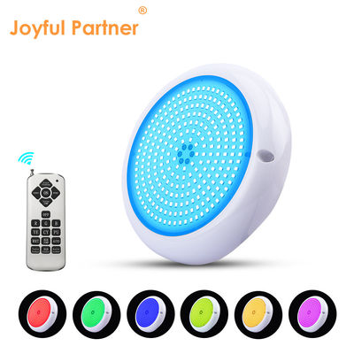 Свет бассейна IP68 Эпоксидная смола Наполненные аквариумные огни RGB AC12V ABS На поверхности