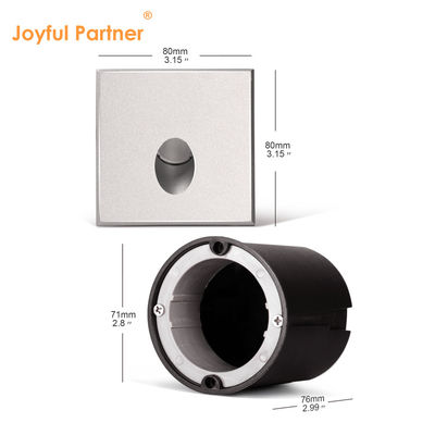 Умный светодиодный настенный светильник IP65 Алюминиевый корпус квадратная форма DC 24v 1w 2w 3w светодиодный лестничный свет для коридора