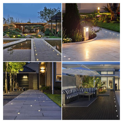 IP67 водонепроницаемая наружная нержавеющая сталь 316 мини 1W бетонная светодиодная подпольная подпольная подсветка