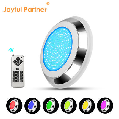 Подводный бассейн Свет AC12V из нержавеющей стали Цветоизменяющийся RGB DIA280*35MM