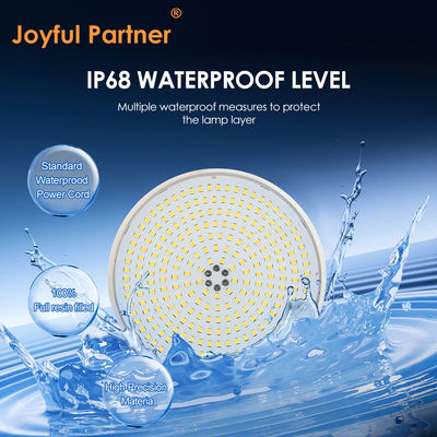 Светодиодная панель для бассейна, залитая эпоксидной смолой, теплый белый свет, замена PAR56, ø178*25 мм