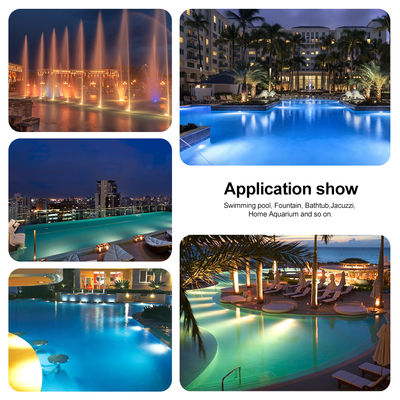 Энергоэффективные RGBW светодиодные панельные осветительные решения для коммерческих помещений бассейн света эпоксидной смолы светодиодные панели лампочка ø178 * 25 мм
