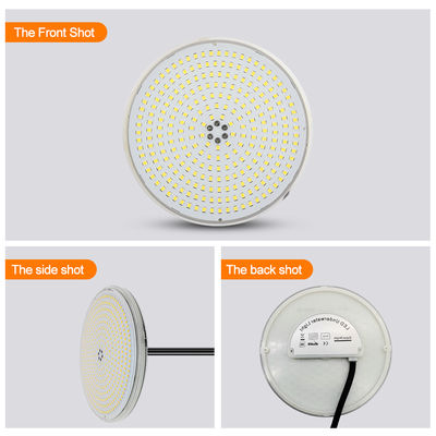 Полностью смолой заполненные плоские PAR56 светодиодные бассейны светильники УФ-защита ПК материал замена галогенов 35W 42W