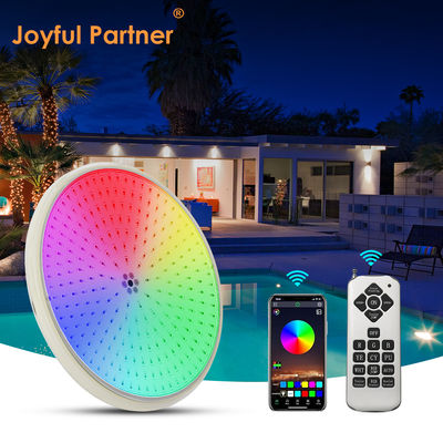 IP68 водонепроницаемые плоские светильники для пруда с изменением цвета RGB/RGBW, залитые смолой, для подводного освещения бассейнов
