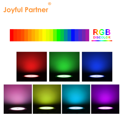 IP68 водонепроницаемые плоские светильники для пруда с изменением цвета RGB/RGBW, залитые смолой, для подводного освещения бассейнов