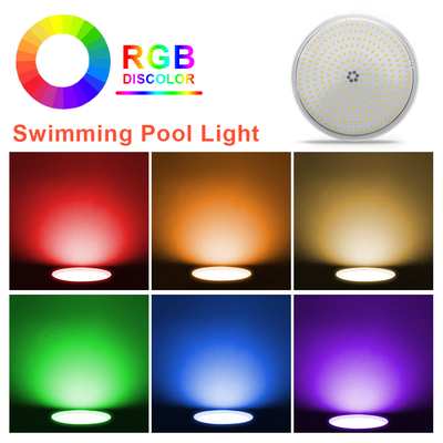 Радостная лампа светодиодный бассейн свет замена лампочки AC12V 24V RGB цвет меняющийся подводная лампа из завода