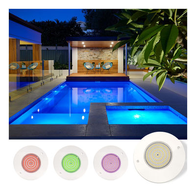 Резиновый бассейнный светоотражатель 160 мм DC12V 10W полностью пластмассовый SMD2835 108pcs RGBW цвет Постоянное напряжение