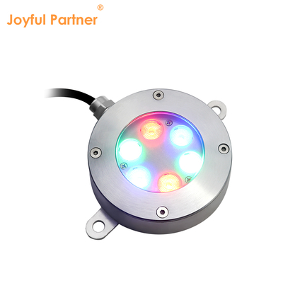Счастливый партнер IP68 водонепроницаемый 6W/12W/18W DC12V RGB DMX Подводный светодиодный фонтан Музыка Танцующая вода