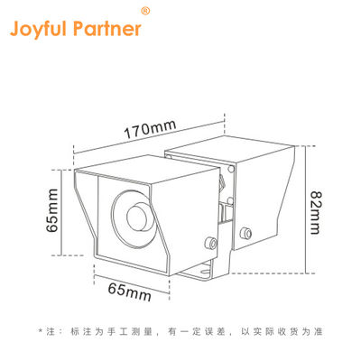 Ландшафтное светодиодное освещение Узочный угол луча 3° DC24V 12V 2*3W Для зон развлечений на открытом воздухе