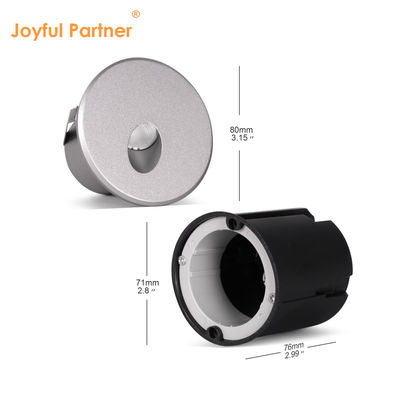 Настраивайте вставные шаговые фонари AC220V Алюминиевый корпус с пластиковым монтажным рукав для лестниц