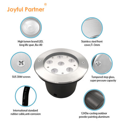 24 Вт постоянного тока светодиодный свет на палубе водонепроницаемый 6 Вт светодиодный наружный подъемный свет