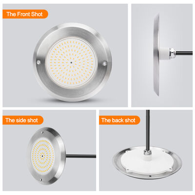 Светодиодная лампа PAR56 для бассейна 6 Вт 10 Вт 18 Вт 35 Вт 42 Вт SMD LED 2835 Водонепроницаемая 110x34 мм DC12V/AC12V