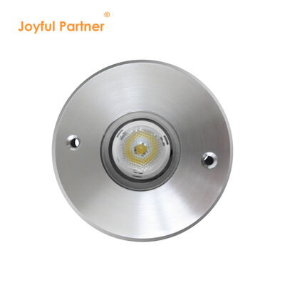 Светодиодные грунтовые светильники антибликовые 1Вт 24В DC Теплый белый 3000K с сотовой конструкцией