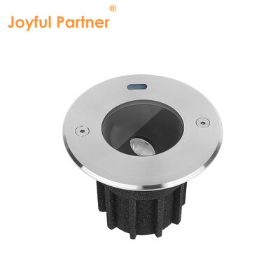 Наружная AC220V подпольная лампа DIA95MM Deep Anti Glare 3W COB модель с черным ABS рукав