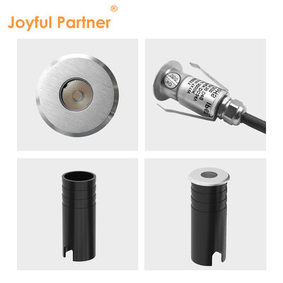 Светодиодный подсвет 316 Нержавеющая сталь крышка Алюминиевая лампа корпус закаленное стекло IP67 1W Теплое белое 3000K