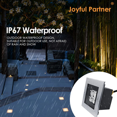 Продвинутые квадратные светодиодные подземные фонари 24В 8W 316 из нержавеющей стали с 2-летней гарантией замены