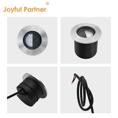 Поляризация Подземные фонари 4 Вт DC12V 24 В Угол луча 30 * 40 градусов Степень ИК 08 Чистый алюминий 6063# корпус