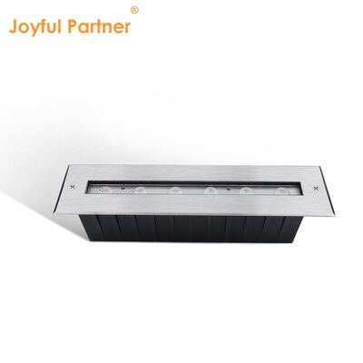 Светодиодный подводный линейный светильник IP68 DC24V 6W 12W Встраиваемый прямоугольный длиной 328 мм с закаленным стеклом 8 мм
