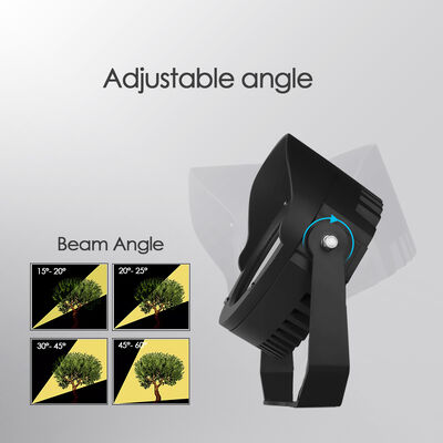 Светодиодный садовый свет регулируемый угол луча 36 Вт Встроенный драйвер DMX512 DC24V RGB3in1