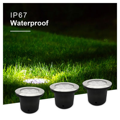 Встраиваемый светодиодный подземный светильник 12 В постоянного тока 24 В постоянного тока, нержавеющая сталь 304, с гарантией 2 года