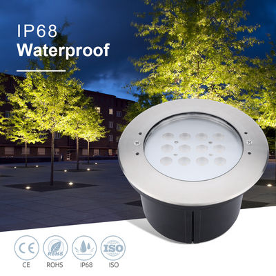 Фабрика прямая IP68 водонепроницаемая нержавеющая сталь 316L подводные бассейнные фонари 12W LED подсветка