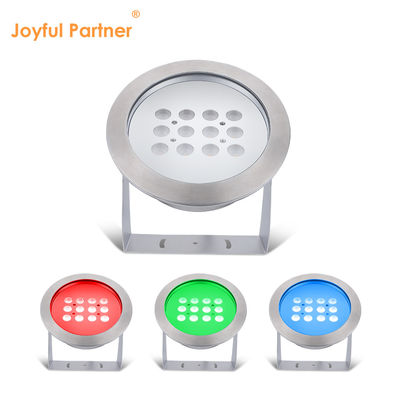 RGB подводный водоем свет AC/DC 12V 24V LED 12W водонепроницаемая IP68 316 нержавеющая сталь