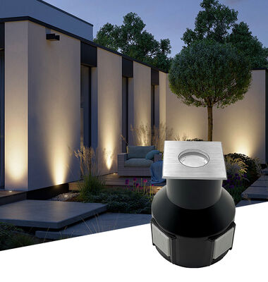 Светодиодные наземные фонари 3W RGB 3In1 DC24V Угол луча 60 градусов Алюминиевое корпус водонепроницаемый