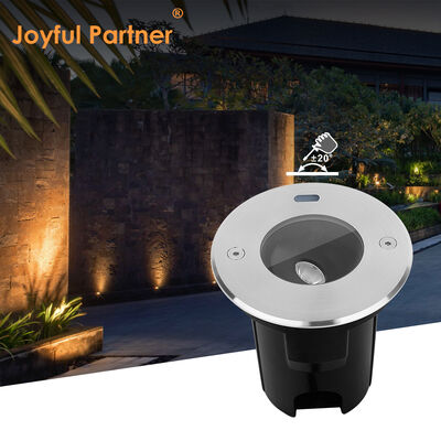 Наружная AC220V подпольная лампа DIA95MM Deep Anti Glare 3W COB модель с черным ABS рукав