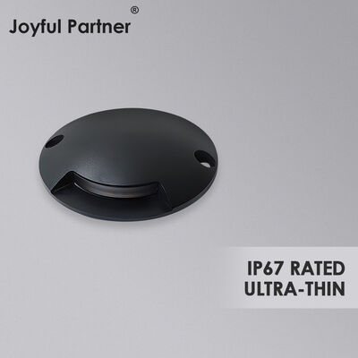 Светодиодный подземный светильник мощностью 1 Вт с классом защиты IP65 для патио, ступеней, подъездной дороги, 12 В, встраиваемые светильники для дорожного использования