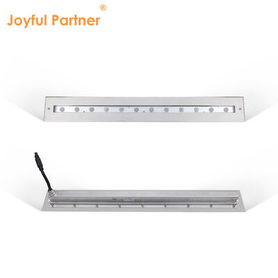 Подводный линейный светильник DC12V нержавеющая сталь 316 DMX 512 RGB 12W 24W Длина 628 мм для водопада