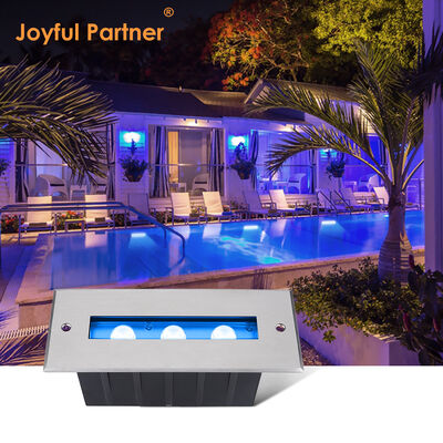 Подводный линейный свет IP68 RGB Marine Recessed Underwater 316SS Resin Filled DC24V