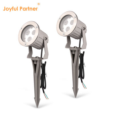 Светодиодные садовые прожекторы IP65 из алюминия с цоколем GU10 и кабелем 0,5 м для наружного освещения дорожек